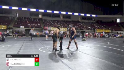 285 lbs Round Of 32 - Micah Vuki, Utah Tech vs Jacob Gariepy, Springfield Tech CC