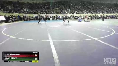 4A-138 lbs Quarterfinal - Jaxson Taitano, Blanchard vs Jonas Neece, Miami