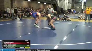 170 lbs Round 3 (6 Team) - Trinity Soria, Texas Black vs Katie Schlosser, TigerHawk Wrestling