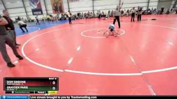 64 lbs Rd# 5- 3:45pm Friday Final Pool - Grayden Paris, PA Gold vs Dom Sindone, Team Michigan