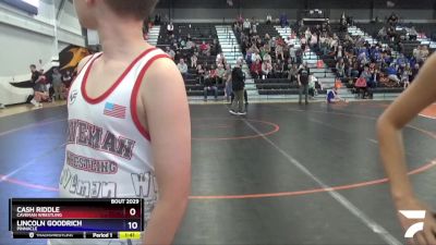 14U-2 lbs Round 2 - Liam Onoo, Mason City vs Lincoln Huck, Immortal Athletics WC