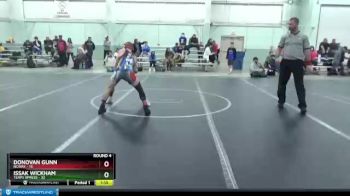 120 lbs Round 4 (8 Team) - Donovan Gunn, NCWAY vs Issak Wickham, Terps Xpress
