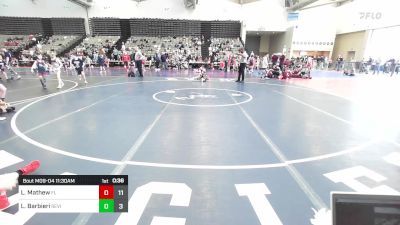 53 lbs Rr Rnd 4 - Levi Mathew, Fair Lawn vs Lorenzo Barbieri, Revival Green