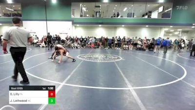 150 lbs Round Of 64 - Gabe Lilly, PA vs Joseph Lathwood, ME