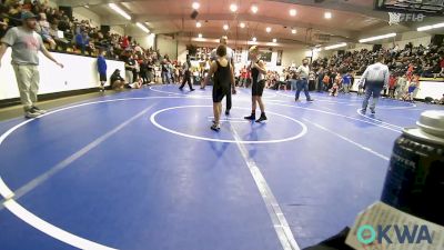 100 lbs Quarterfinal - Tripp Gruenwald, Collinsville Cardinal Youth Wrestling vs Tucker Mason, Jay Wrestling Club