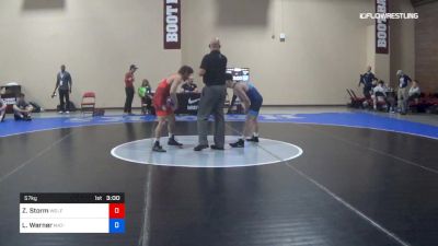 57 kg Cons 16 #1 - Zurich Storm, Wolfpack Wrestling Club vs Luke Werner, Mat-Town USA