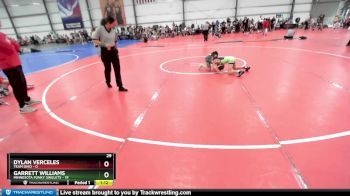 64 lbs Rd# 4- 2:00pm Friday Final Pool - Garrett Williams, Minnesota Funky Singlets vs Dylan Verceles, Team Ohio
