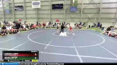 132 lbs Round 3 (8 Team) - Carson Lardy, North Dakota Blue vs Devin Carter, Minnesota Red