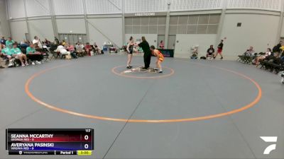 117 lbs Placement Matches (8 Team) - Seanna McCarthy, Georgia Red vs Averyana Pasinski, Virginia Red