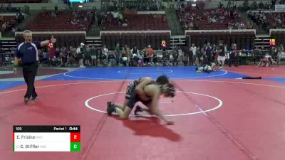 109 lbs Cons. Round 3 - Carson Stiffler, Mead Big Cats vs Eli Frisino, Bozeman Wrestling Club