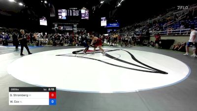 285 lbs Cons 16 #2 - Grant Stromberg, Wisconsin vs Willie Cox, Alabama