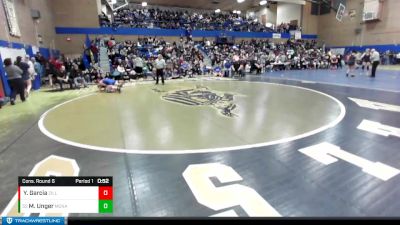 120lbs Cons. Round 6 - McKenna Unger, McNary vs Yareli Garcia, Zillah (Girls)