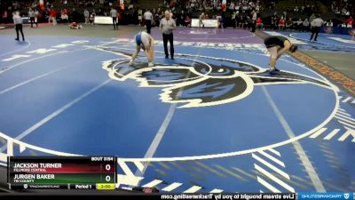 Quarterfinal - Jurgen Baker, Tri County vs Jackson Turner, Fillmore Central