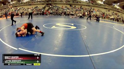 90 lbs Cons. Semi - Brett Shafer, Branson Wrestling Club-A  vs Laytin Endicott, Proving Grounds Wrestling-A 