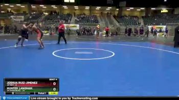 285 lbs Round 2 (4 Team) - Hunter Langham, 3A Harrisburg vs Joshua Ruiz-Jimenez, 3A Taft