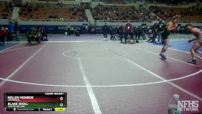 D2-144 lbs Champ. Round 1 - Blake Sholl, Canyon Del Oro vs Kellen Monroe, Centennial