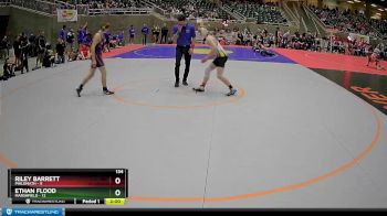 134 lbs Round 1 (4 Team) - Riley Barrett, Philomath vs Ethan Flood, Marshfield