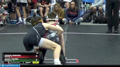 84 lbs Round 4 (8 Team) - Aidan Morris, Doughboys vs Seamus Hanley, Rednose