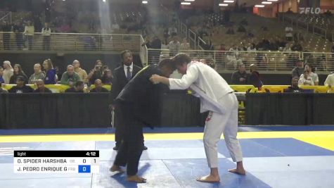 OWEN SPIDER HARSHBARGER vs JOSE PEDRO ENRIQUE GALDINO ALVES 2024 Pan Jiu Jitsu IBJJF Championship