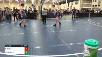 212 lbs 5th Place - Braiden Sudor, Baldwin vs Hunter Martin, Trinity