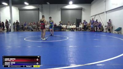 130 lbs Semis & 1st Wrestleback (8 Team) - Jake Nieto, New York vs Noah King, Georgia