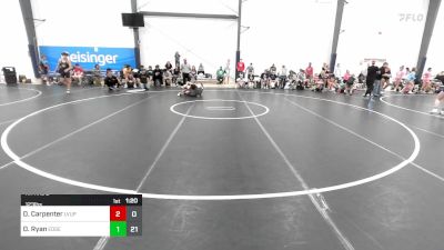 123 lbs Rr Rnd 2 - Durben Carpenter, Level Up vs Devin Ryan, Edge Black