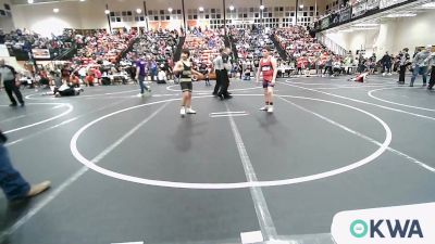 120 lbs 5th Place - Drake Gibe, Jay Wrestling Club vs Shine Eppler, Broken Arrow Wrestling Club