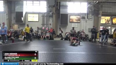 88 lbs Round 3 - Oliver Pulliam, Terps Xtreme vs Josh Werner, NOVA Wrestling Club