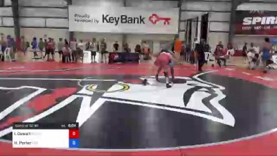 65 kg Consi Of 32 #2 - Ian Oswalt, Brown Regional Training Center vs Henry Porter, Indiana RTC