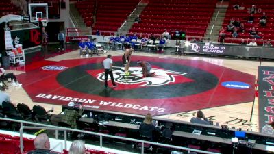 285 lbs Finals (2 Team) - Josiah Hill, Little Rock vs Morvens Saint-Jean, Presbyterian College