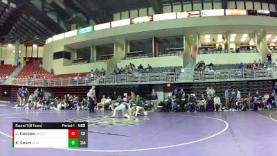 182 lbs Round 1 (8 Team) - Kaden Sears, Blair vs Jason Desbien, Smith Center