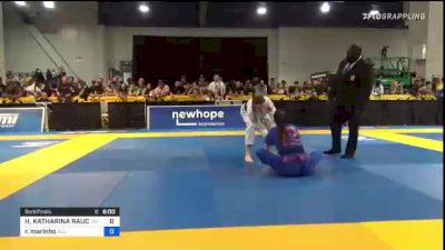 HANNAH KATHARINA RAUCH vs Renata Marinho 2021 World Master IBJJF Jiu-Jitsu Championship