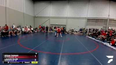 106 lbs Semis & 1st Wrestleback (8 Team) - Aydan Thomas, Oklahoma Blue vs Lawson Eller, Minnesota Blue