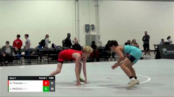 106 lbs Finals (2 Team) - Adyn Thomas, Team Oklahoma vs John McGinty, Beast Coast