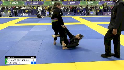 RHAISSA ALVES DOMINGOS vs YAMÊ CHERICI 2024 Brasileiro Jiu-Jitsu IBJJF