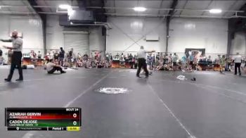 85 lbs Round 6 (8 Team) - Azariah Gervin, Alabama Elite vs Caden DeJose, Caveman Of Tampa