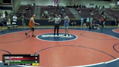 157 lbs Consolation Bracket - Coen Fortenberry, Grissom Hs vs Trenton Centini, Chelsea