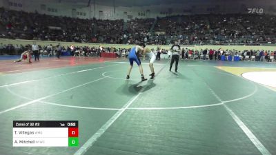 161 lbs Consi Of 32 #2 - Tristan Villegas, Westmoore vs Austin Mitchell, Newcastle Youth Wrestling