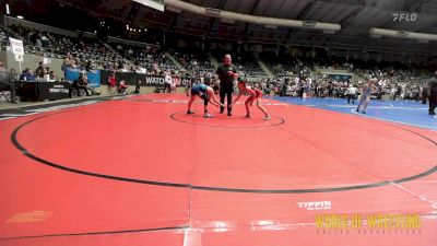 84 lbs Consi Of 4 - Celes Oliver, Honey Badgers Wrestling Club vs Brielynn Jackson, Lawrence Elite