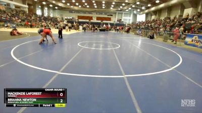 235 lbs Champ. Round 1 - Mackenzie Laforest, Waverly vs Brianna Newton, Niskayuna-Schenectady