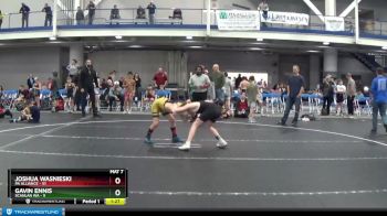 96 lbs Round 2 (8 Team) - Joshua Wasnieski, PA Alliance vs Gavin Ennis, Scanlan WA