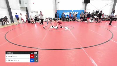 48 kg 5th Place - Reef Dillard, Steller Trained EMBO vs Cole Cichocki, Michigan Grapplers