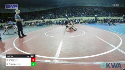 Round Of 16 - Bentley Cross, Mustang Bronco Wrestling Club vs Braxtyn Pinkston, Pocola Youth Wrestling