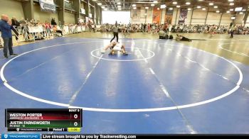 92 lbs Rd# 3 12:00pm Friday - Justin Farnsworth, PA Gold vs Weston Porter, Agression Legionaries