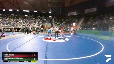 2A-120 lbs Cons. Round 2 - Trip Reece, Cokeville vs Mason Christenson, Lovell