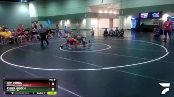 182 lbs Round 1 (6 Team) - Ryder Gooch, STL Black vs Coy Vrbka, Nebraska Hangin` Loose