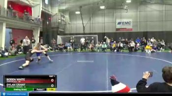 130 lbs Round 5 (6 Team) - Boden White, Iowa Black vs Dylan Grant, Montana Maroon