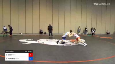 65 kg Consolation - Jackson Dean, Pennsylvania RTC vs Vincent Mannella, Pennsylvania RTC