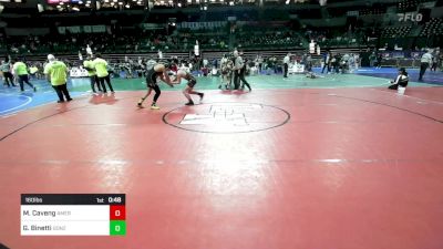 160 lbs Consolation - Mason Caveng, American MMAW vs Giovanni Binetti, Gonzo Training