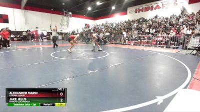 150 lbs Champ. Round 1 - Alexander Marin, Corona Senior vs Jake Jelus, Rancho Cucamonga